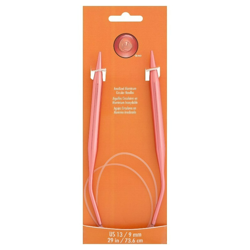 Knitting Needle Circular - 29 in Anodized Aluminum Knitting Circular