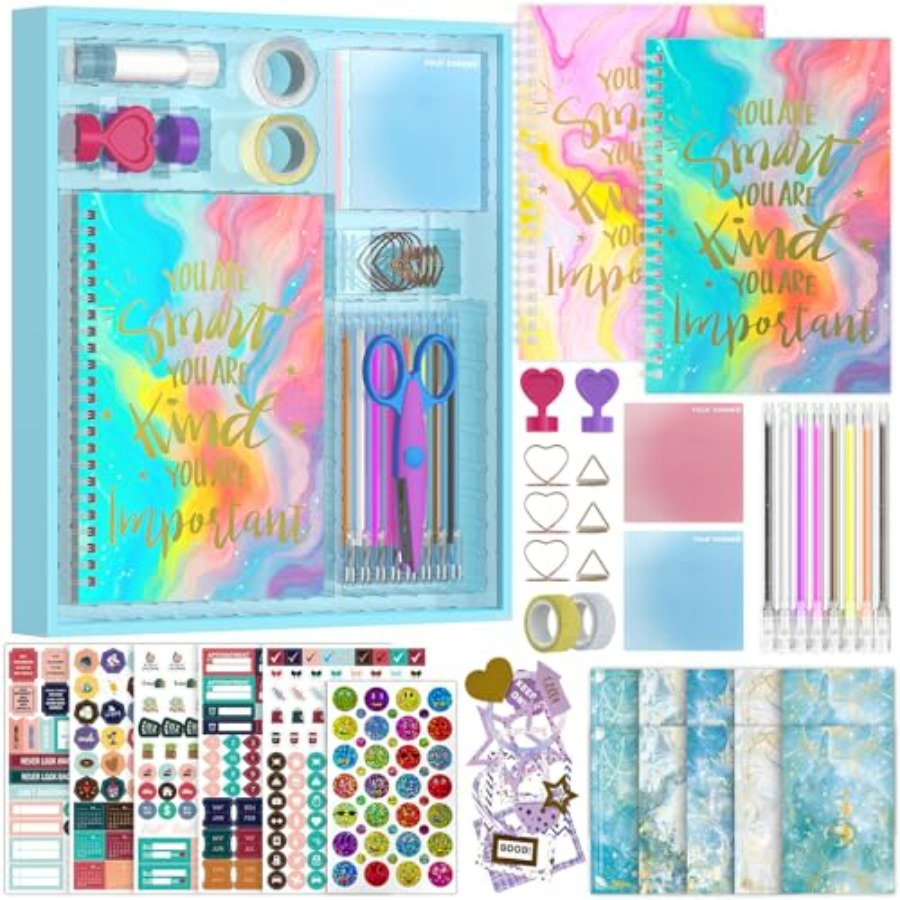 Art Craft Ideas For Kids - 2-Pack DIY Journal Kit for Girls