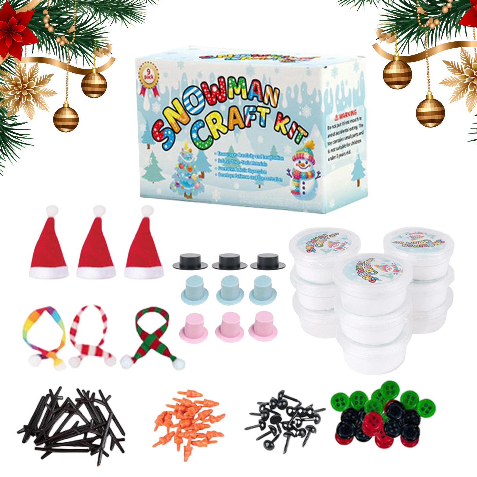 Art Craft Building - Build A Snowman Kit No Snow
