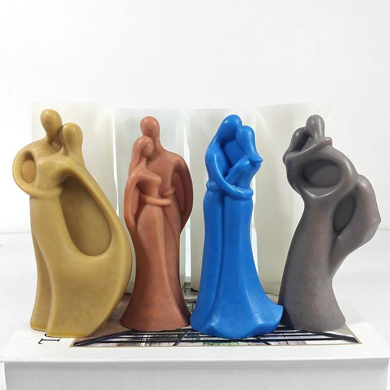 Art Craft Show - Embracing Couple Silicone Mold Set for