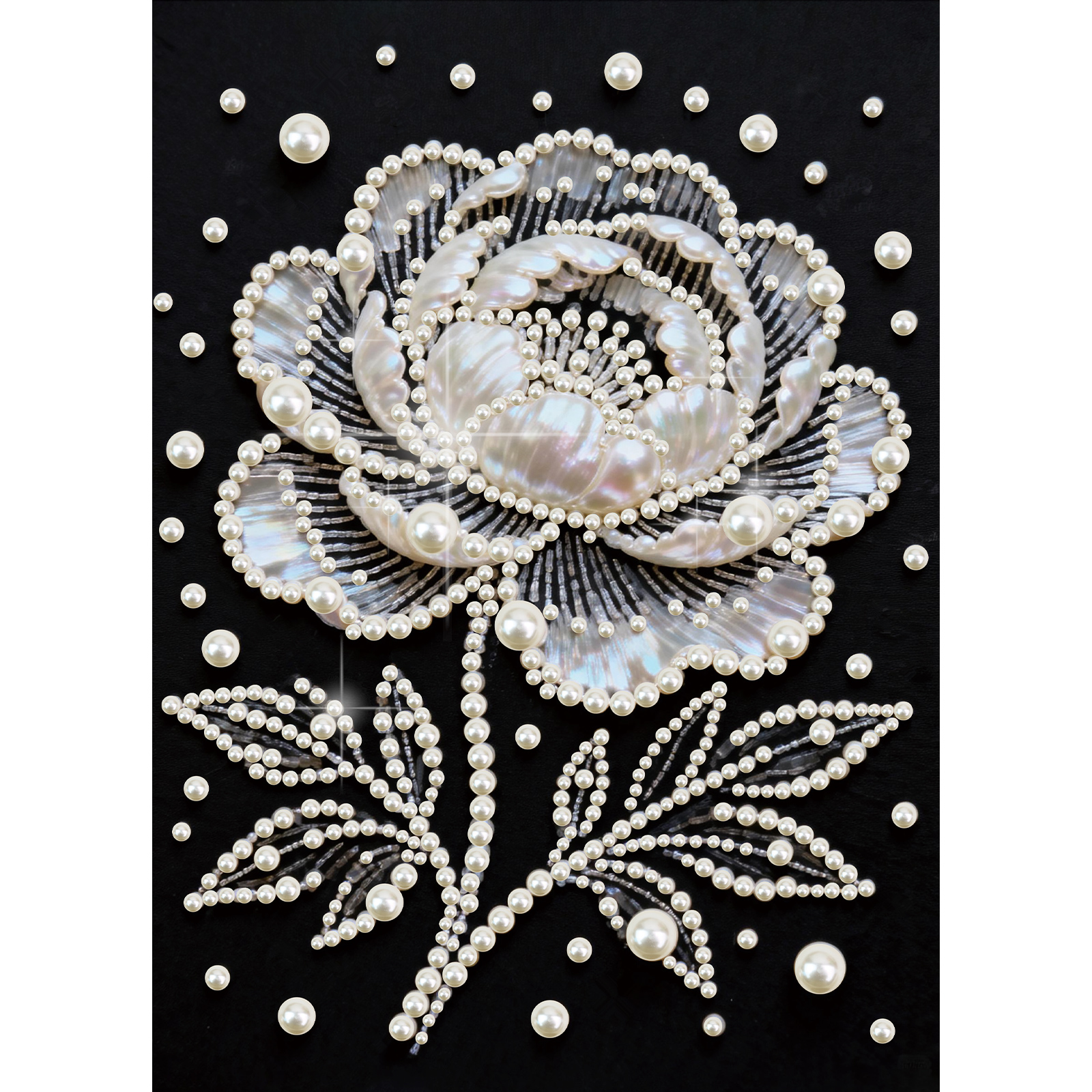 Art Craft Flower - DIY Pearl Diamond Art Painting kits