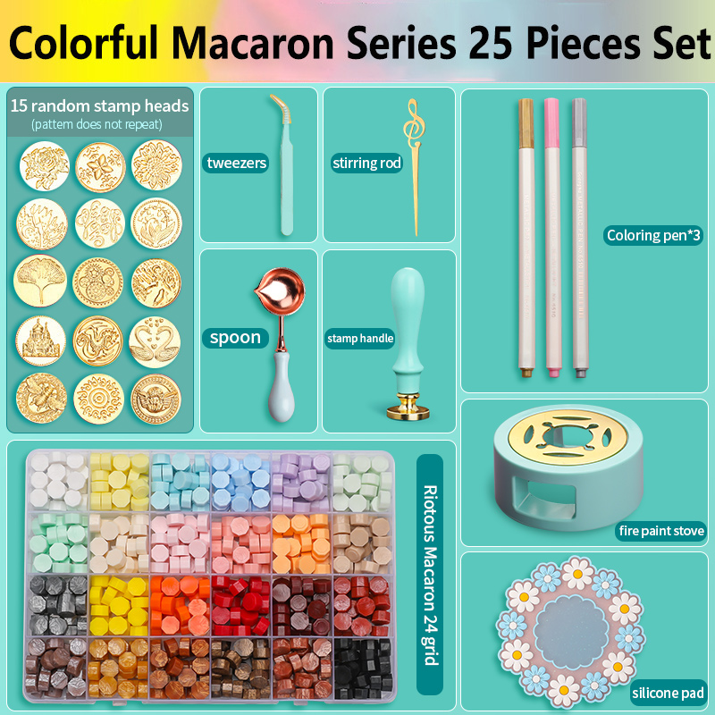 Wax Seal Stamp Set Kit Lacquer - Batik Wax Kit recensie en prijs