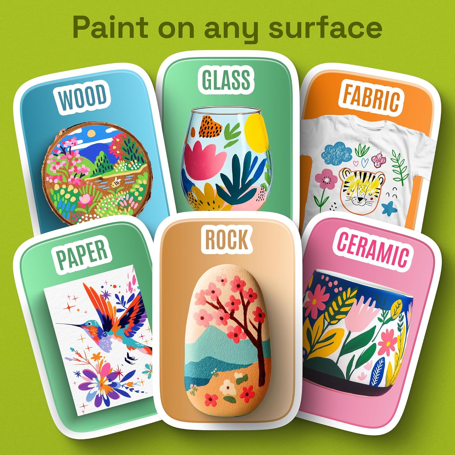 24 Dual-Tip Acrylic Paint Mark - Art Craft Ideas For Kids recensie en prijs