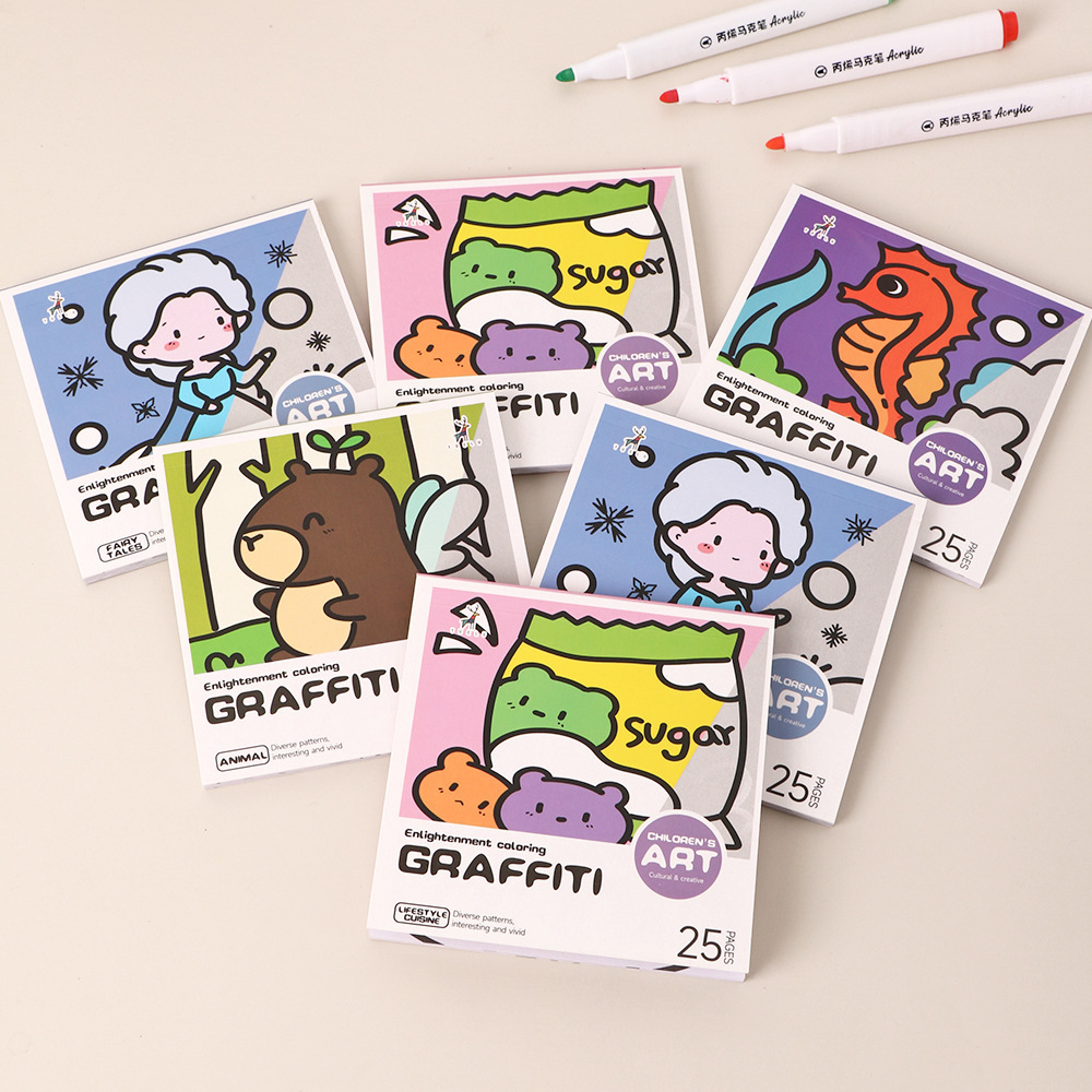 Cartoon Handy Coloring Book 25 - Art Craft Notebook recensie en prijs
