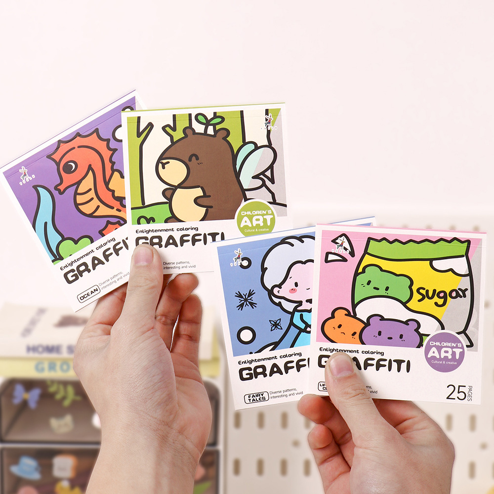 Cartoon Handy Coloring Book 25 - Art Craft Notebook recensie en prijs