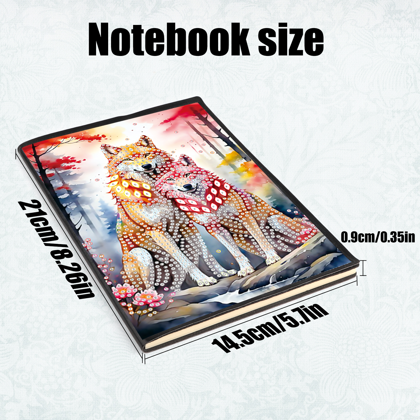 5D DIY Special Shape Diamond A - Art Craft Notebook recensie en prijs