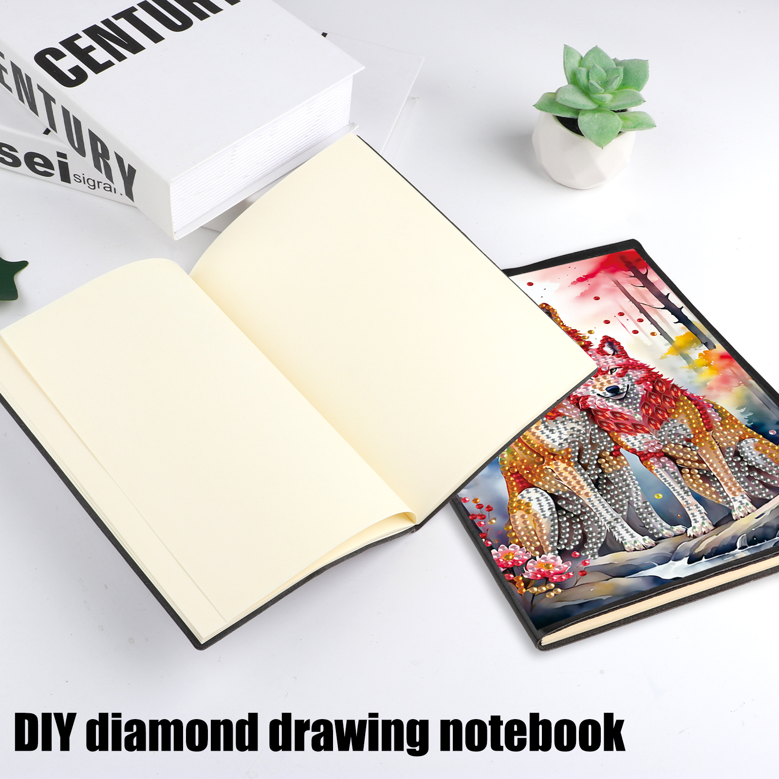 5D DIY Special Shape Diamond A - Art Craft Notebook recensie en prijs