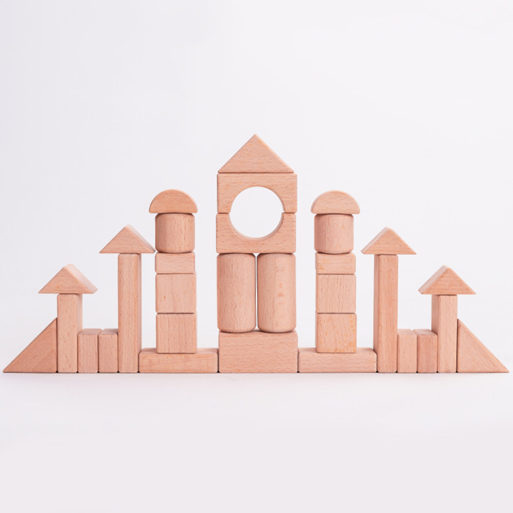 20Pcs Solid Wooden Cylinder Bl - Art Craft Building recensie en prijs