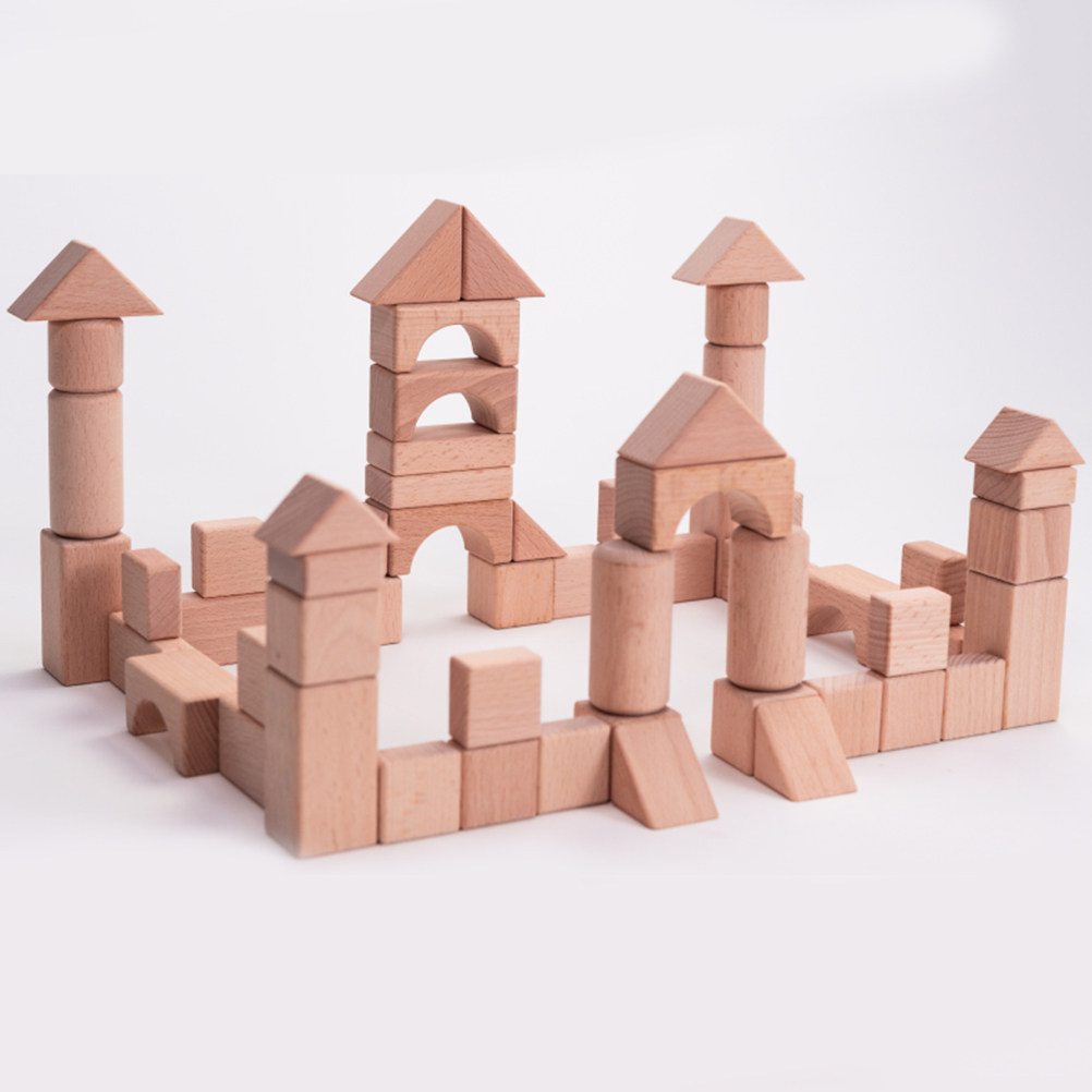 20Pcs Solid Wooden Cylinder Bl - Art Craft Building recensie en prijs