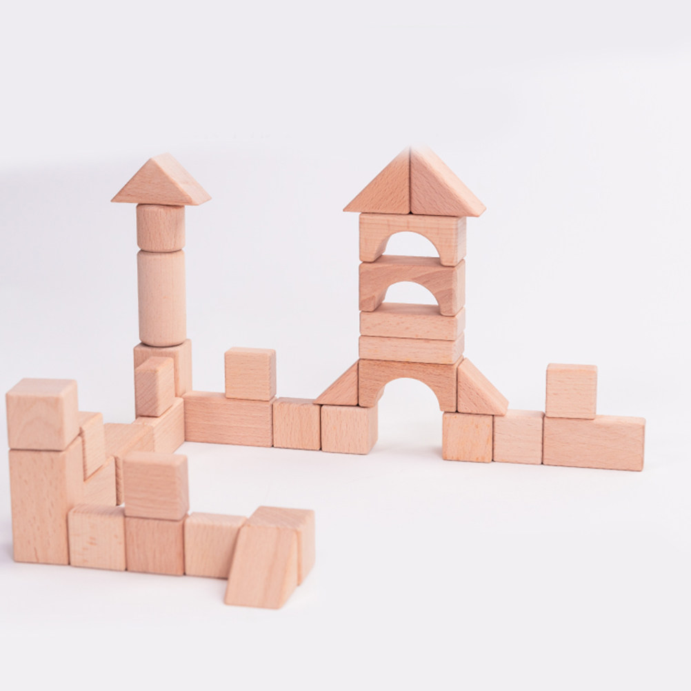 20Pcs Solid Wooden Cylinder Bl - Art Craft Building recensie en prijs