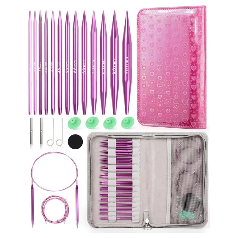 AT02-Leather Case Included 13  - Knitting Needle Circular recensie en prijs