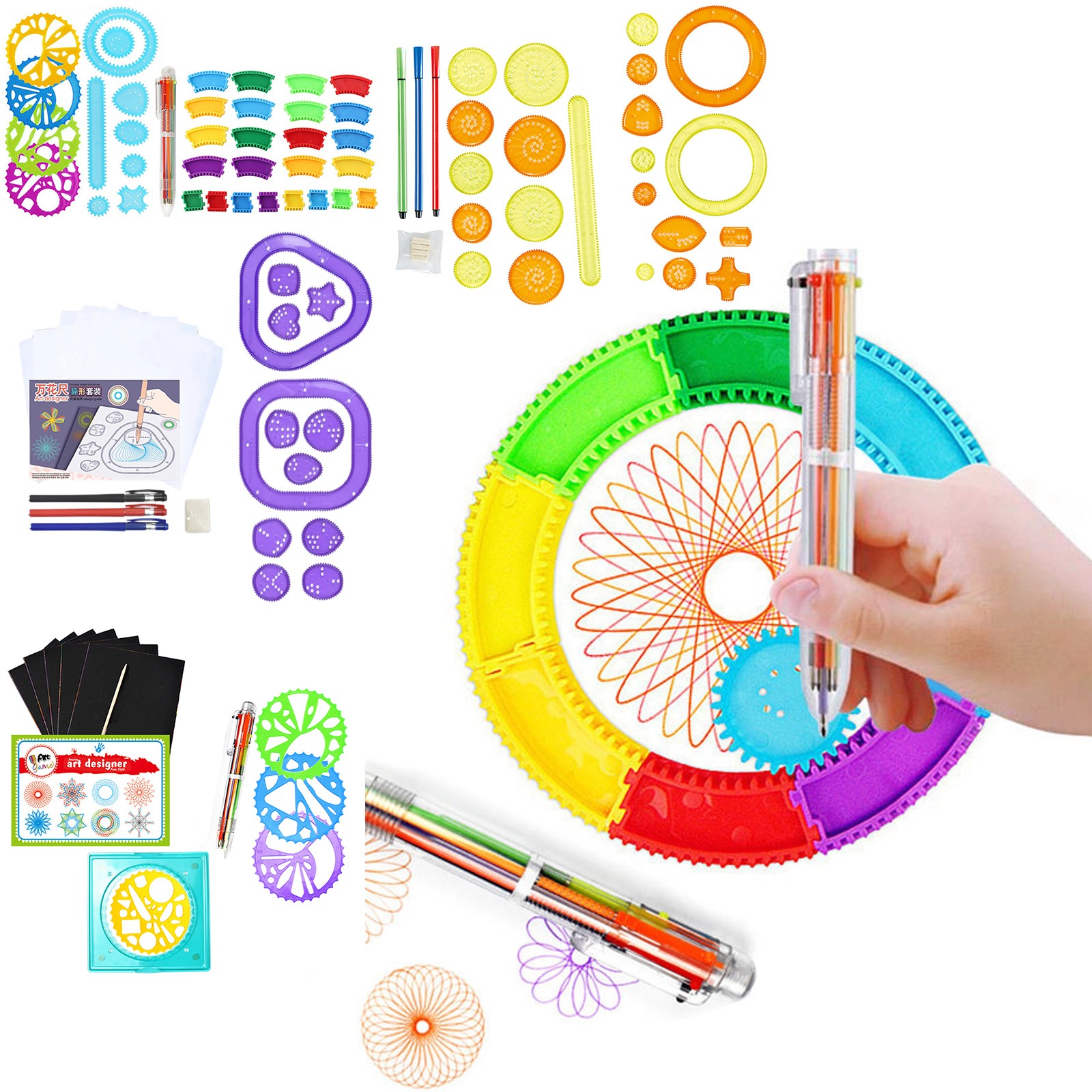 Student Geometry Drawing Stenc - Art Craft Flower recensie en prijs
