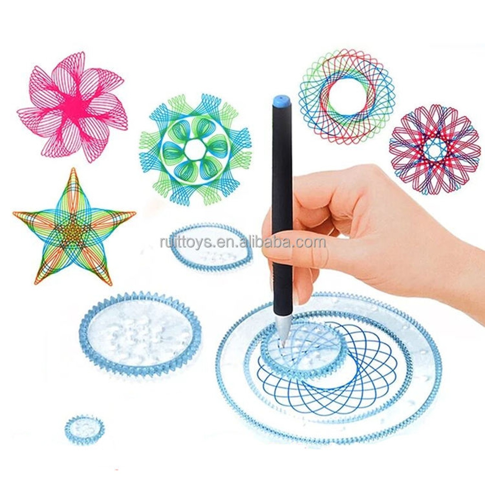 Student Geometry Drawing Stenc - Art Craft Flower recensie en prijs