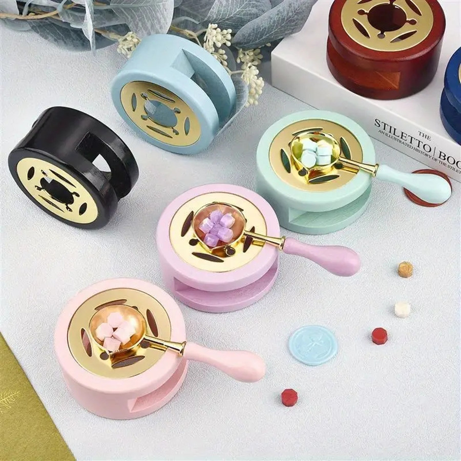 1set Wax Seal Warmer Kit, Wood - Batik Wax Kit recensie en prijs