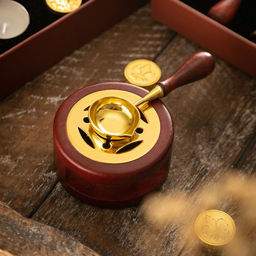 1set Wax Seal Warmer Kit, Wood - Batik Wax Kit recensie en prijs