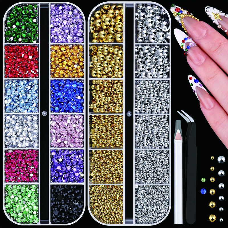 24 Color 2-Pack Glitter Nail A - Art Craft Notebook recensie en prijs