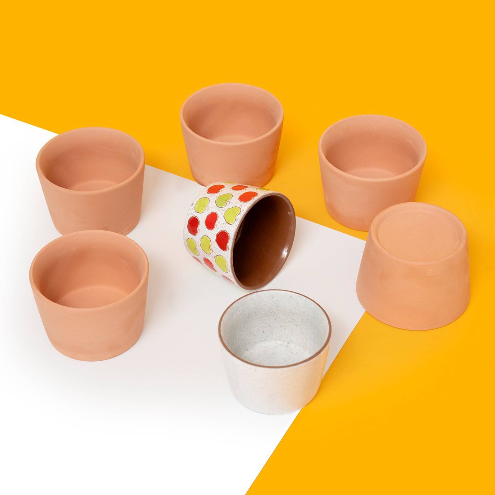Bisque Pottery Cup Gift Idea U - Art Craft Classes recensie en prijs