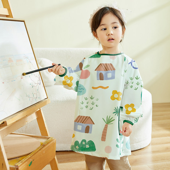 Children Waterproof Art Cover  - Art Craft Classes recensie en prijs