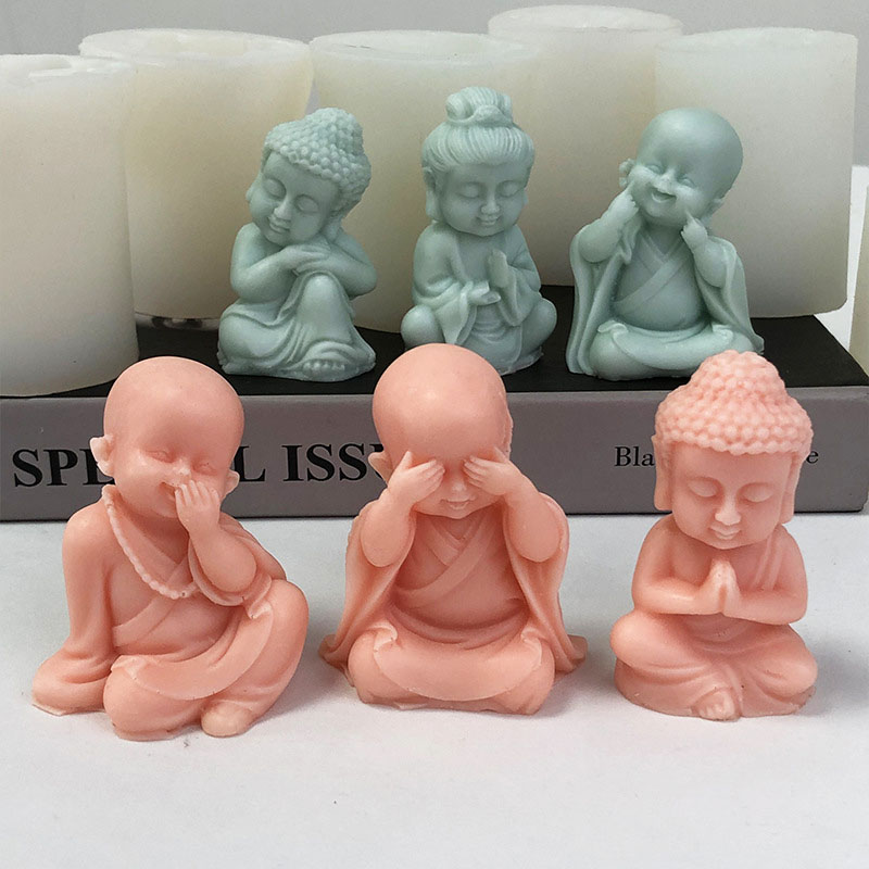 3D Little Monk Candle Silicone - Art Craft Show recensie en prijs