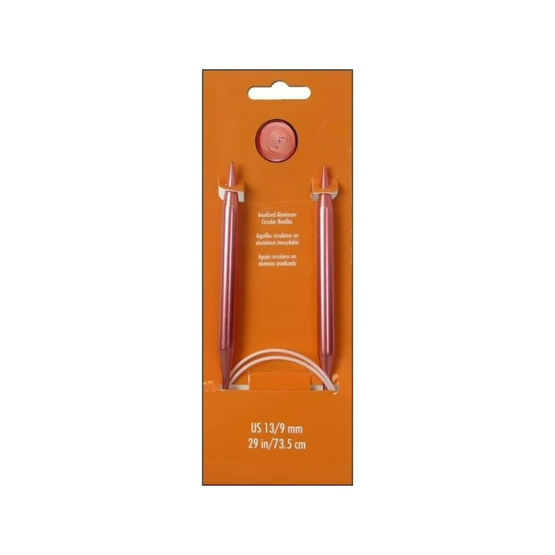 29 in Anodized Aluminum Knitti - Knitting Needle Circular recensie en prijs