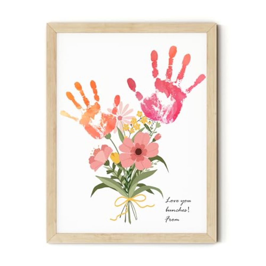 Flower Bouquet Handprint Art C - Art & Craft Jojo recensie en prijs