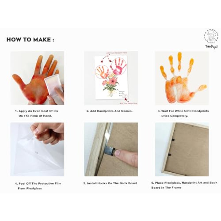 Flower Bouquet Handprint Art C - Art & Craft Jojo recensie en prijs