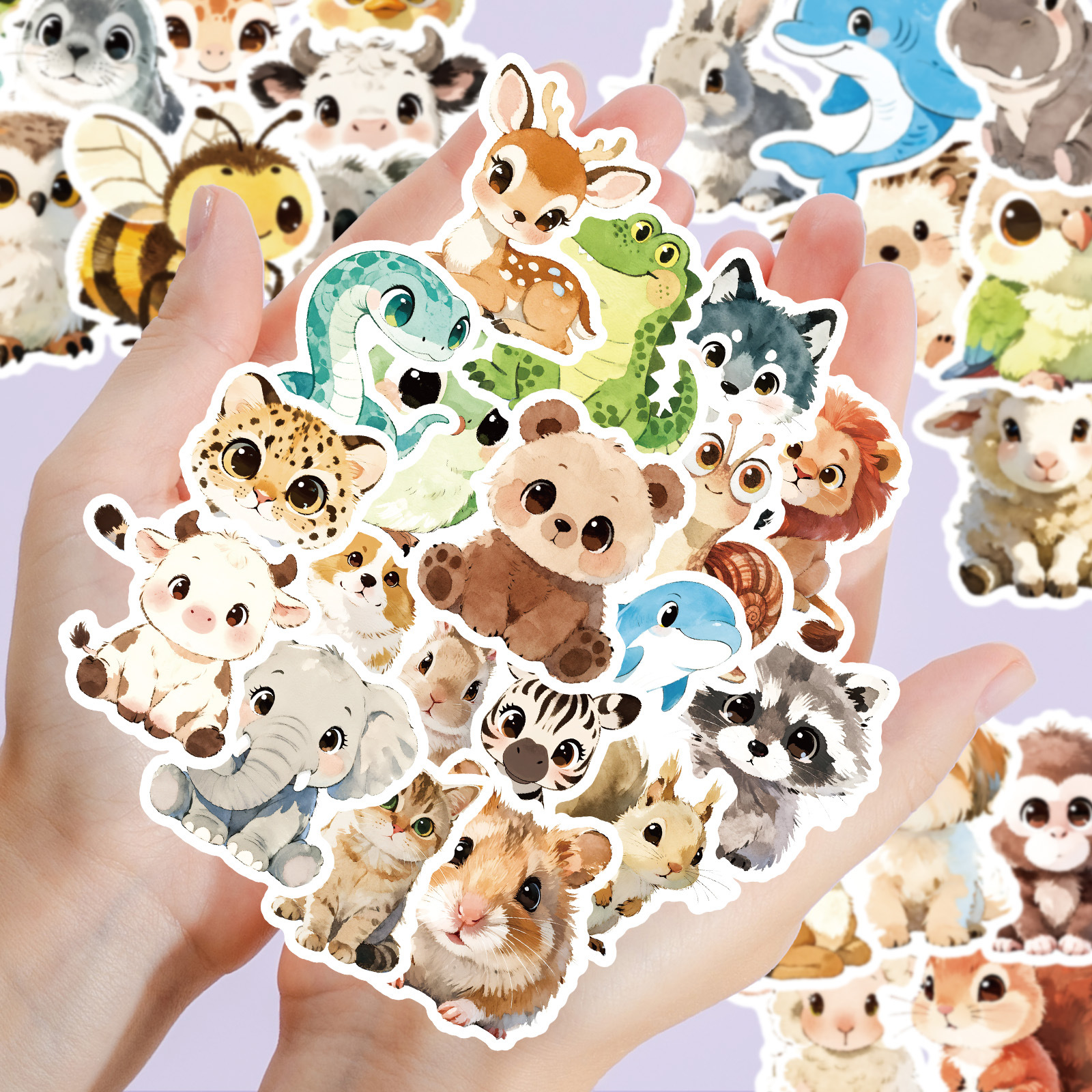 56Pcs Cute Animal Cartoon Graf - Art Craft Notebook recensie en prijs