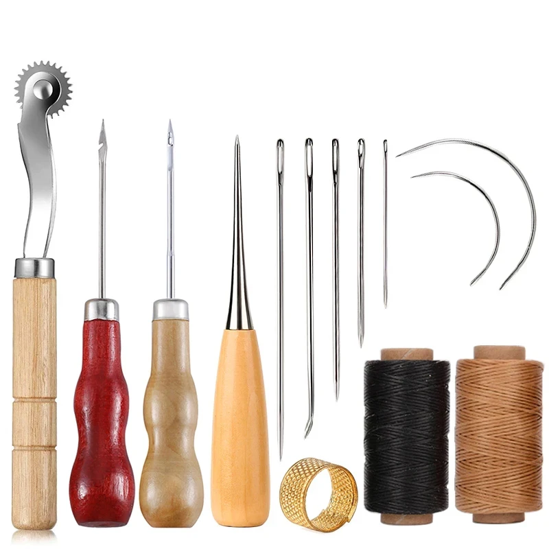14PCS Leather Craft Sewing Kit - Leather Tooling Kit recensie en prijs
