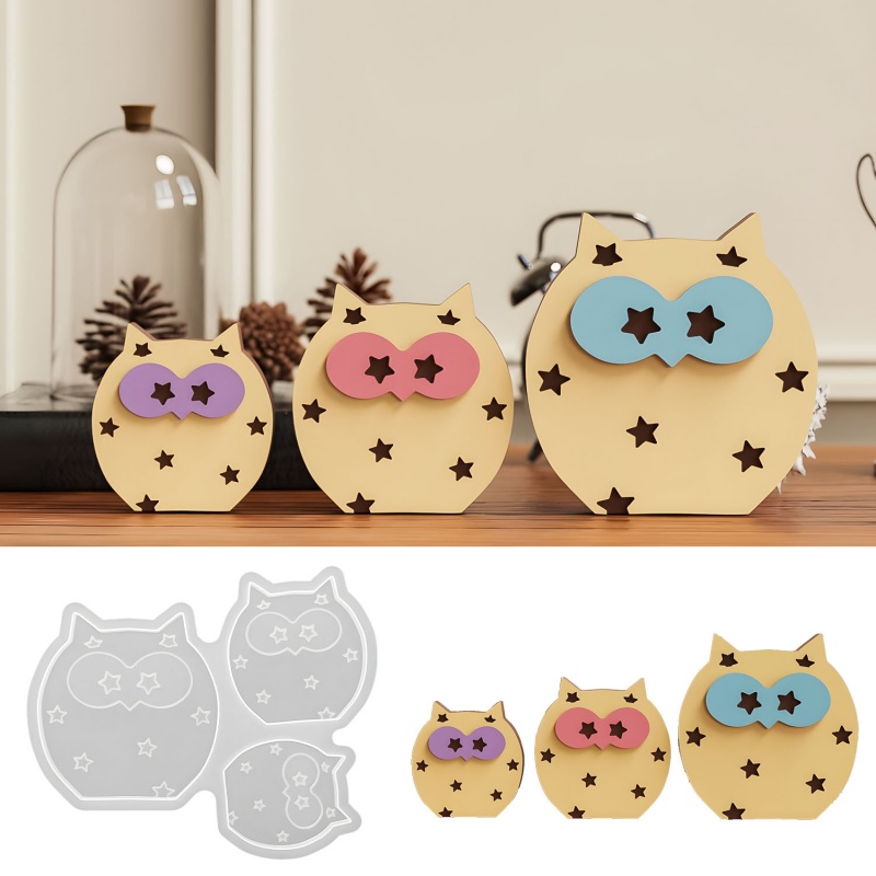 Owl Desktop Ornament Silicone  - Art Craft Show recensie en prijs