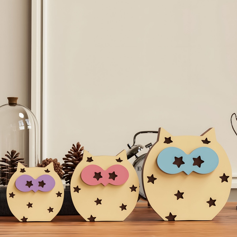 Owl Desktop Ornament Silicone  - Art Craft Show recensie en prijs