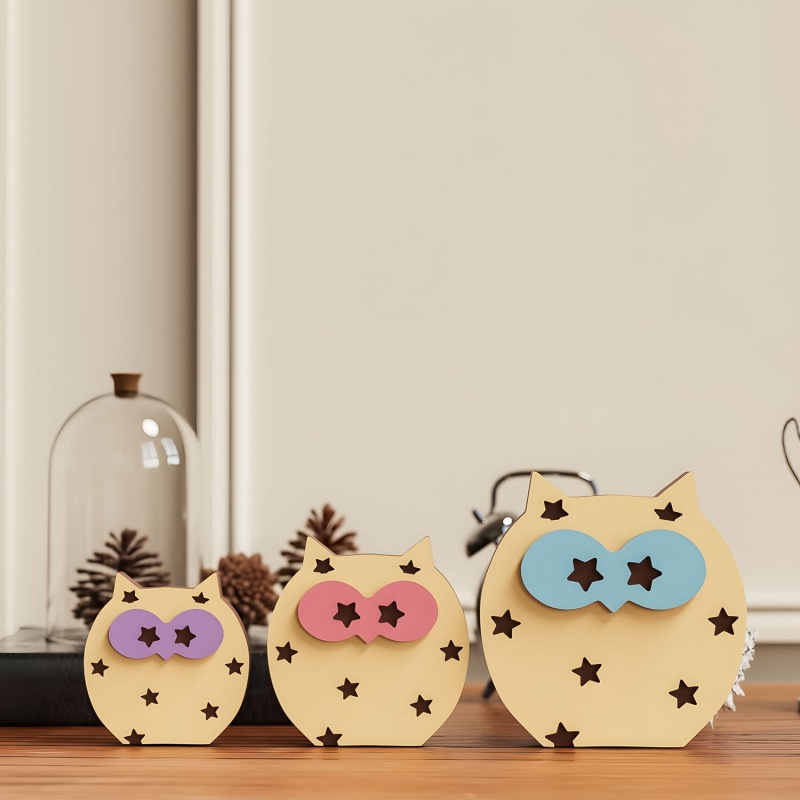 Owl Desktop Ornament Silicone  - Art Craft Show recensie en prijs