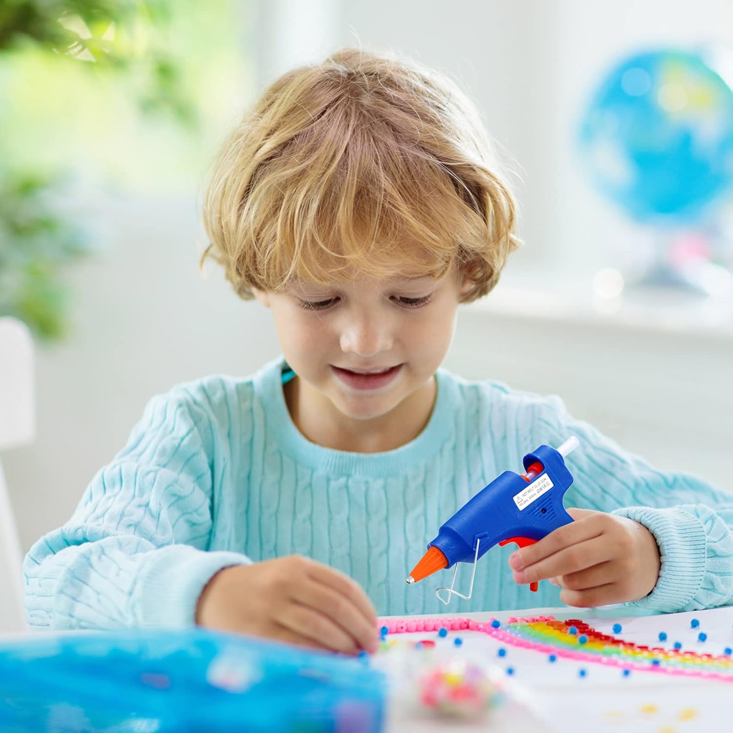 4 Pieces Mini Hot Glue Gun Wit - Art Craft Classes recensie en prijs