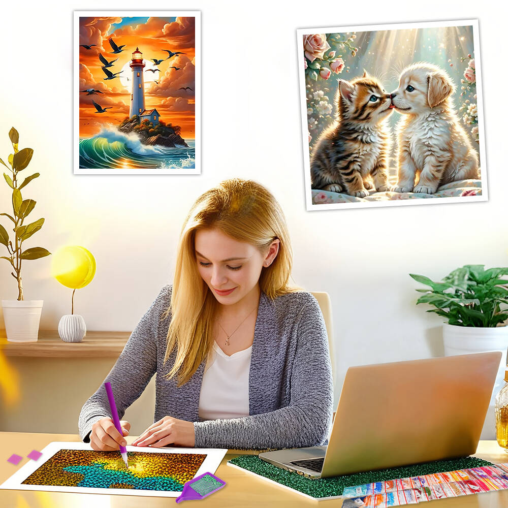 Frameless, DIY 5D Diamond Pain - Art Craft Flower recensie en prijs