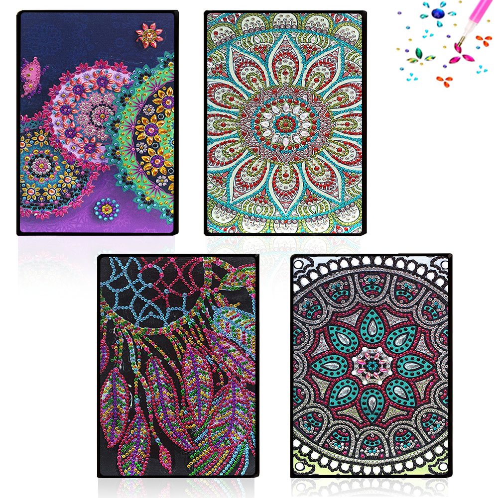 One mandala pattern, DIY irreg - Art Craft Notebook recensie en prijs