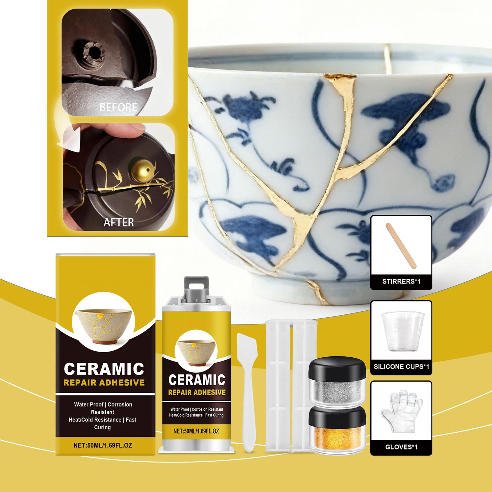 Porcelaine Repair Kit Gold Cer - Art Craft Cup recensie en prijs