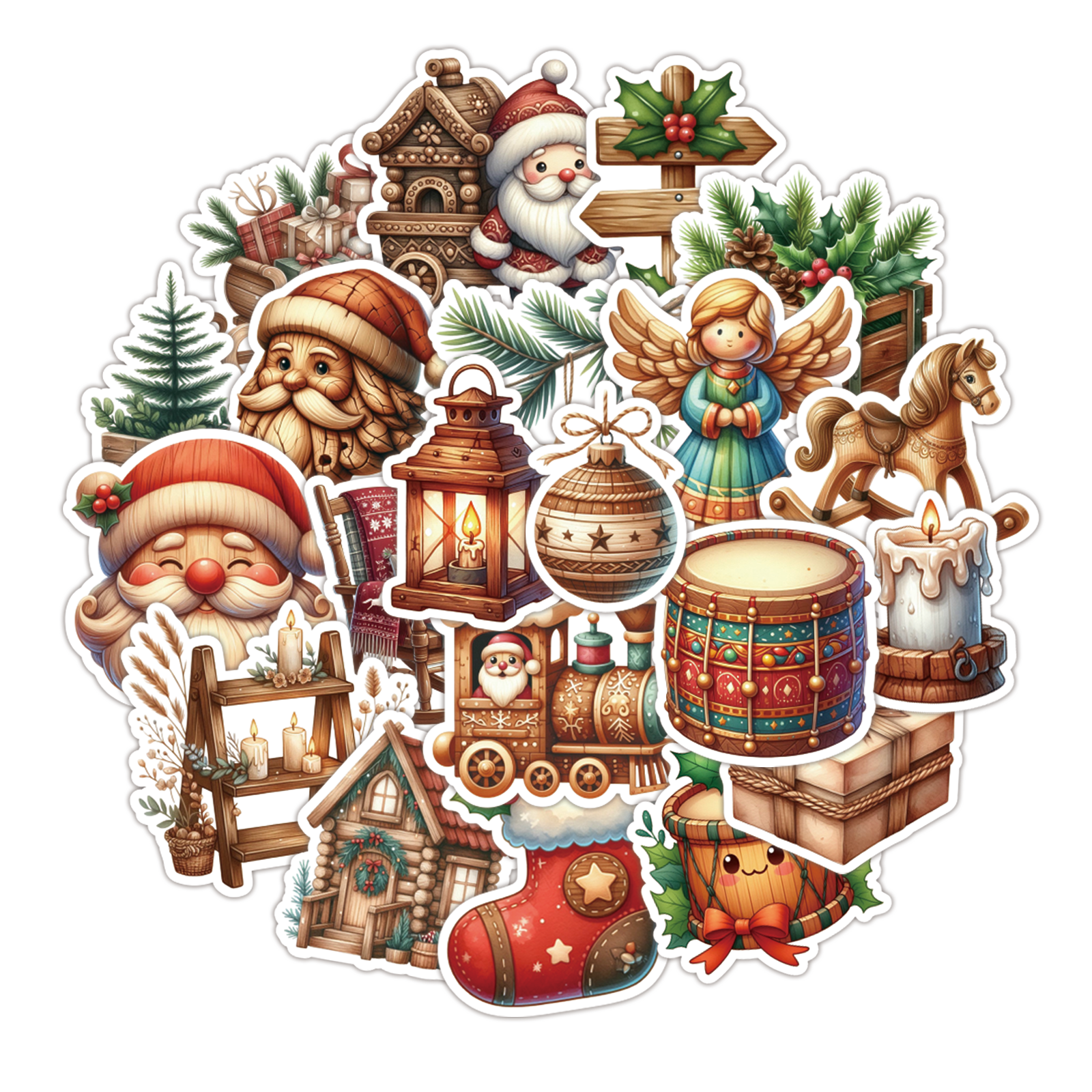 50PCS Winter Christmas Theme S - Art Craft Notebook recensie en prijs