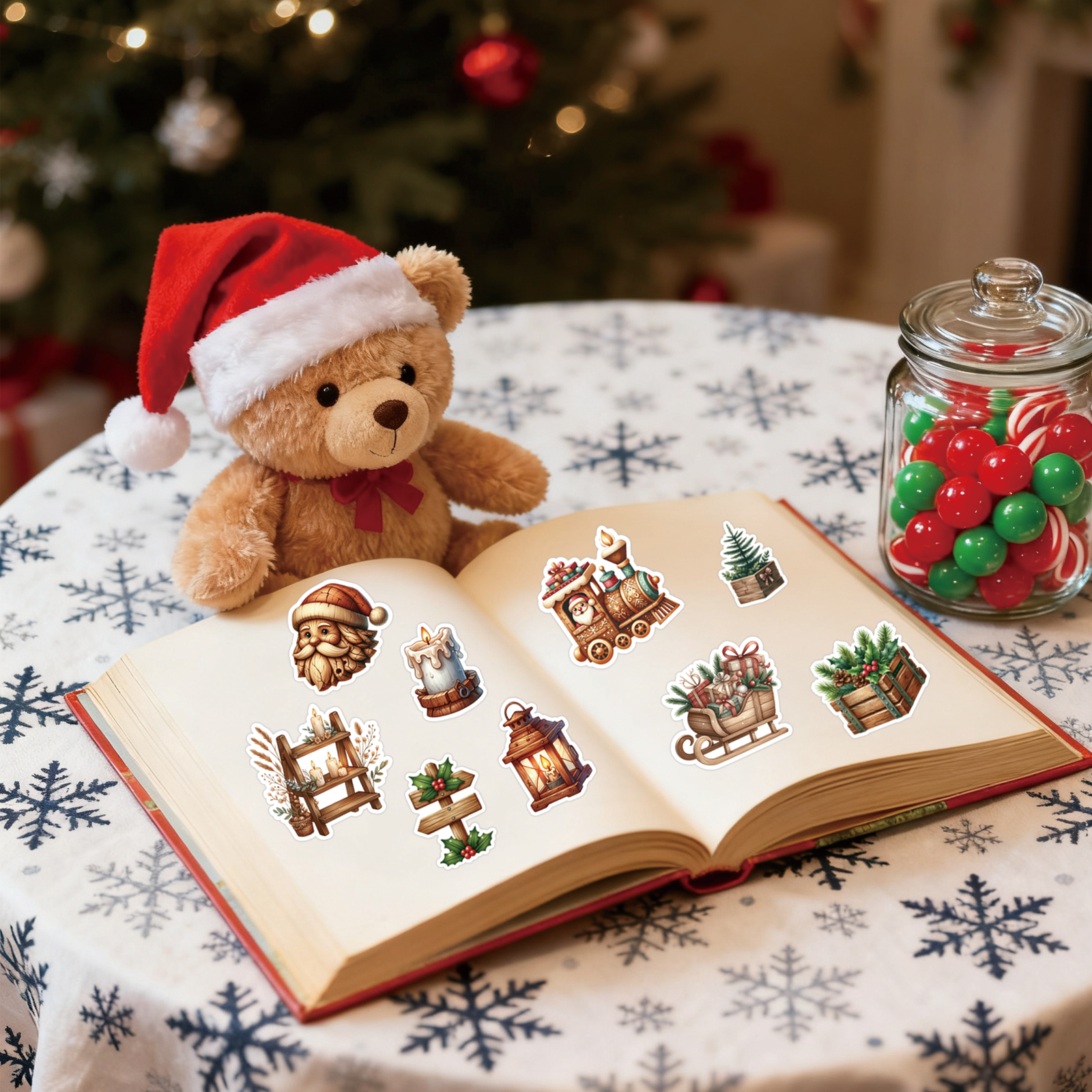 50PCS Winter Christmas Theme S - Art Craft Notebook recensie en prijs