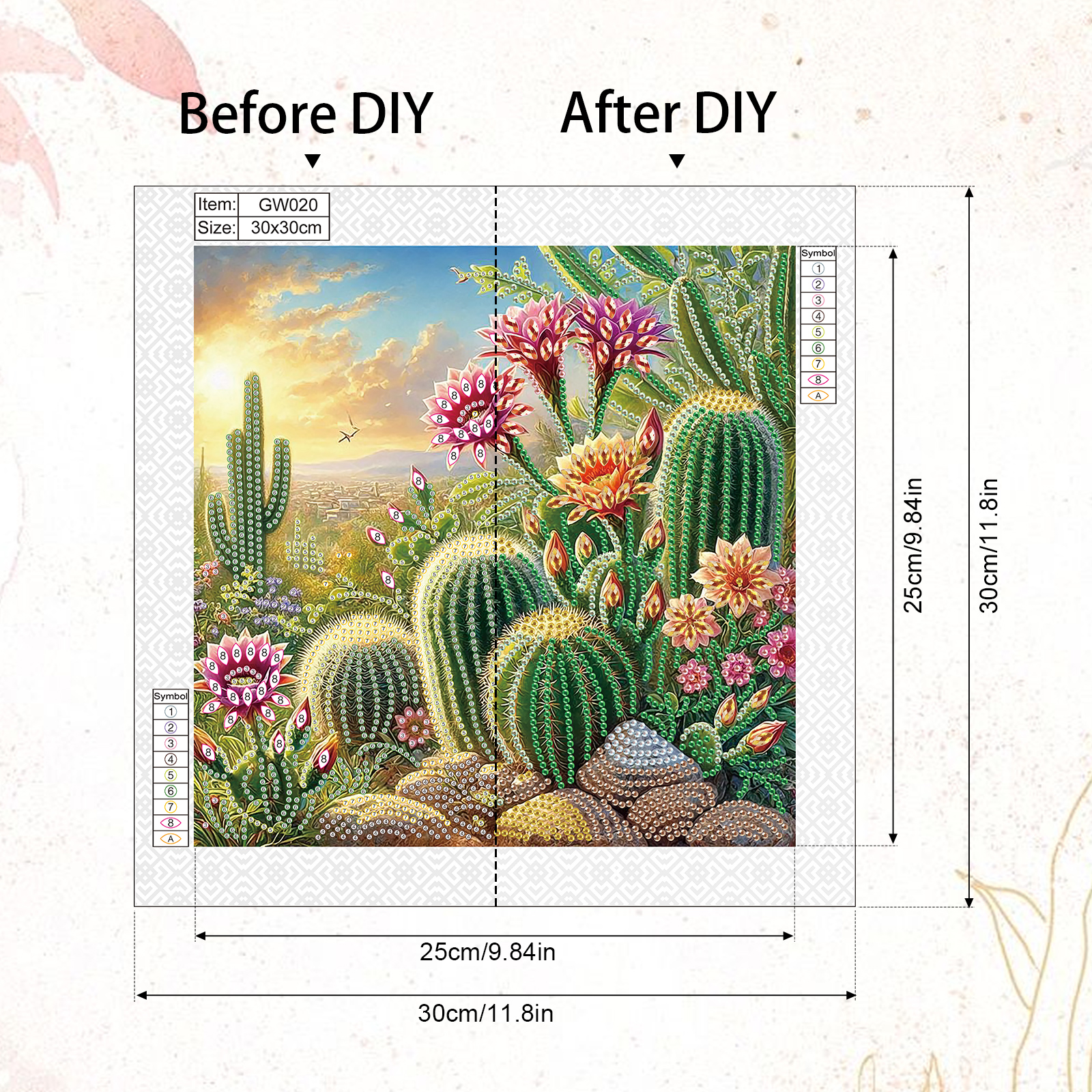 5D DIY Diamond Painting Flower - Art Craft Flower recensie en prijs