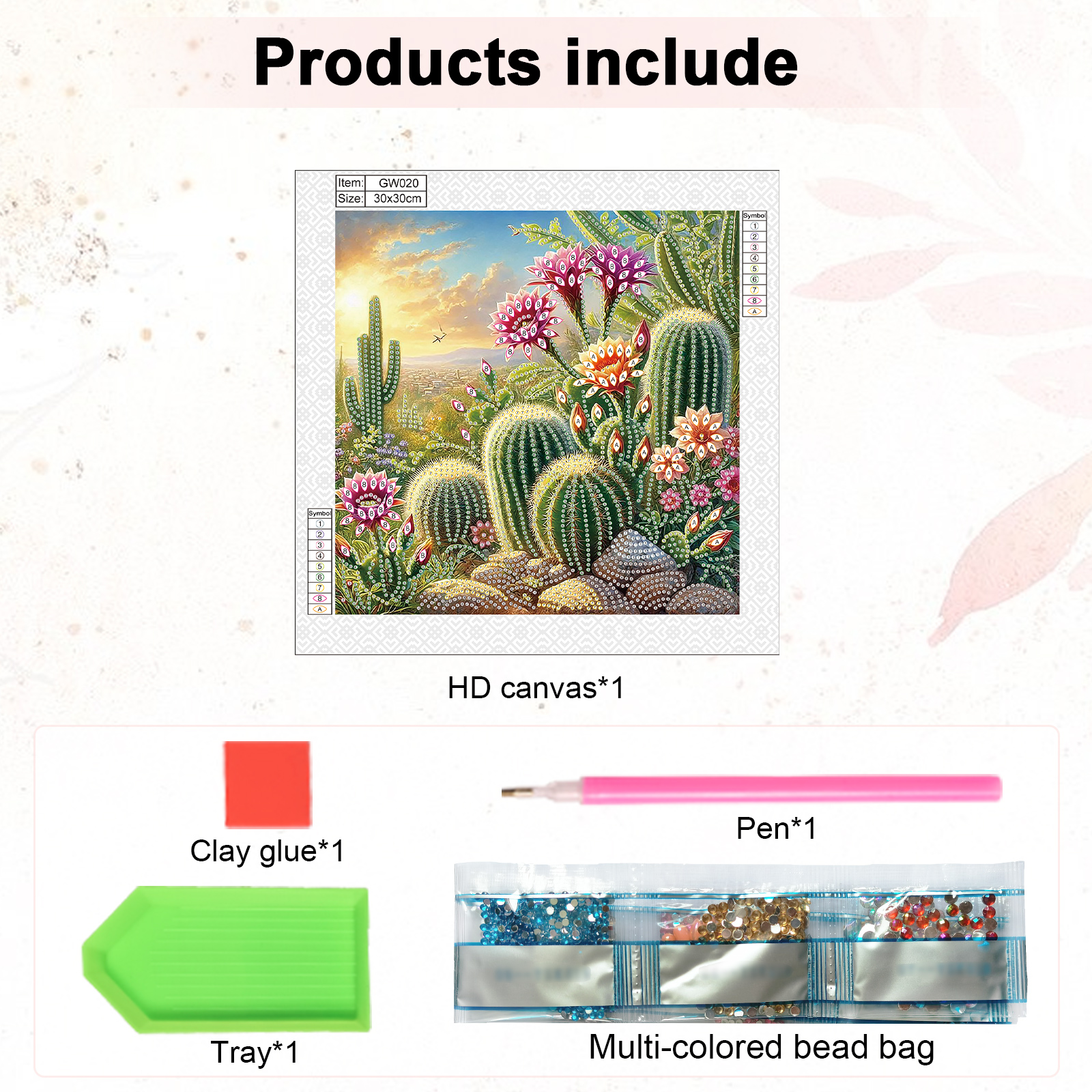 5D DIY Diamond Painting Flower - Art Craft Flower recensie en prijs
