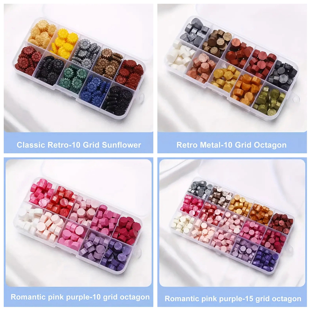 200Pcs Box Sealing Wax Beads,  - Batik Wax Kit recensie en prijs