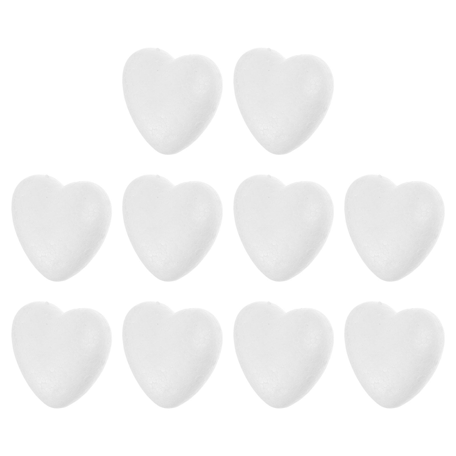 10Pcs Heart Shaped Polystyrene - Art Craft Classes recensie en prijs