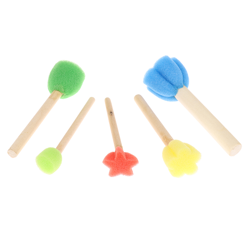 Kids Toddler Sponge Stamp Brus - Art Craft Notebook recensie en prijs