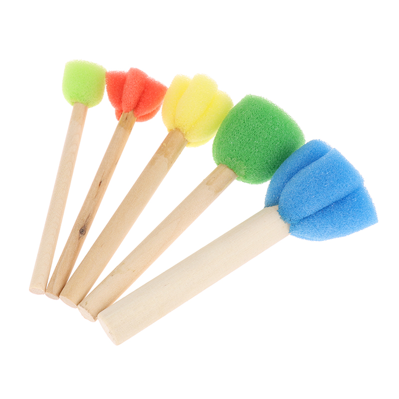 Kids Toddler Sponge Stamp Brus - Art Craft Notebook recensie en prijs