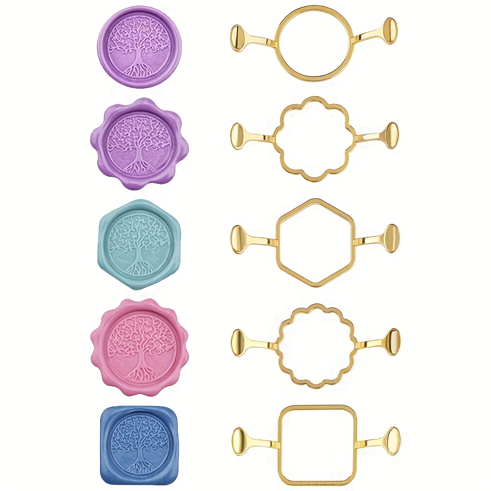 5-Pack Hexagon Square Metal Wa - Batik Wax Kit recensie en prijs