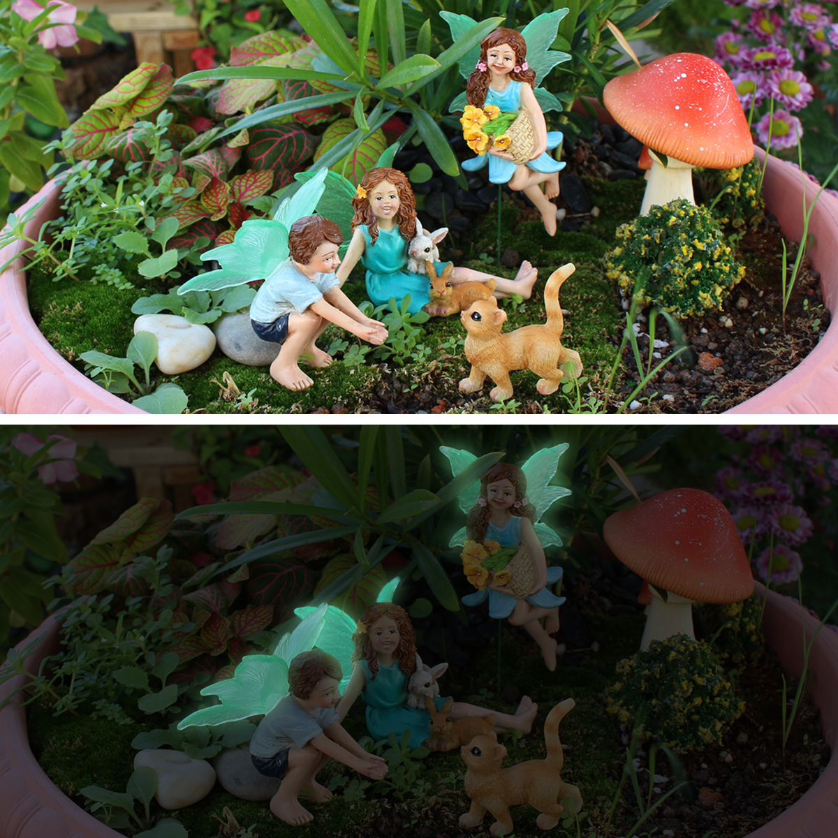 4pc Flower Fairy and Animal Pa - Art Craft Flower recensie en prijs