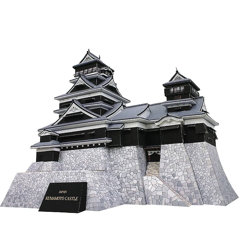 Japan Kumamoto Castle Mini 3D  - Art Craft Building recensie en prijs