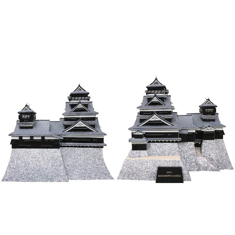 Japan Kumamoto Castle Mini 3D  - Art Craft Building recensie en prijs