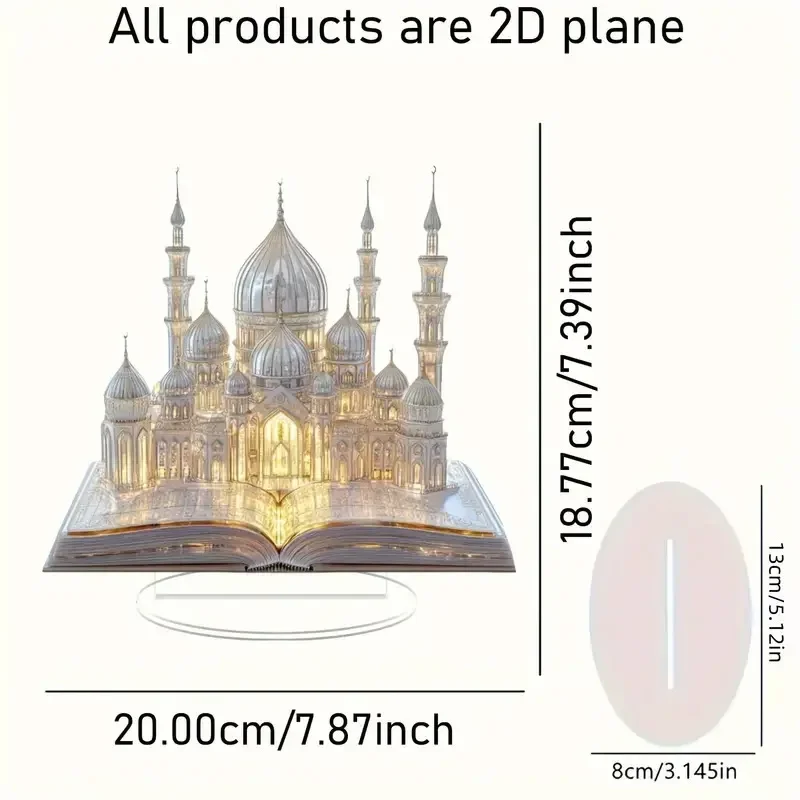 Ramadan 2D Acrylic Art Ornamen - Art Craft Building recensie en prijs