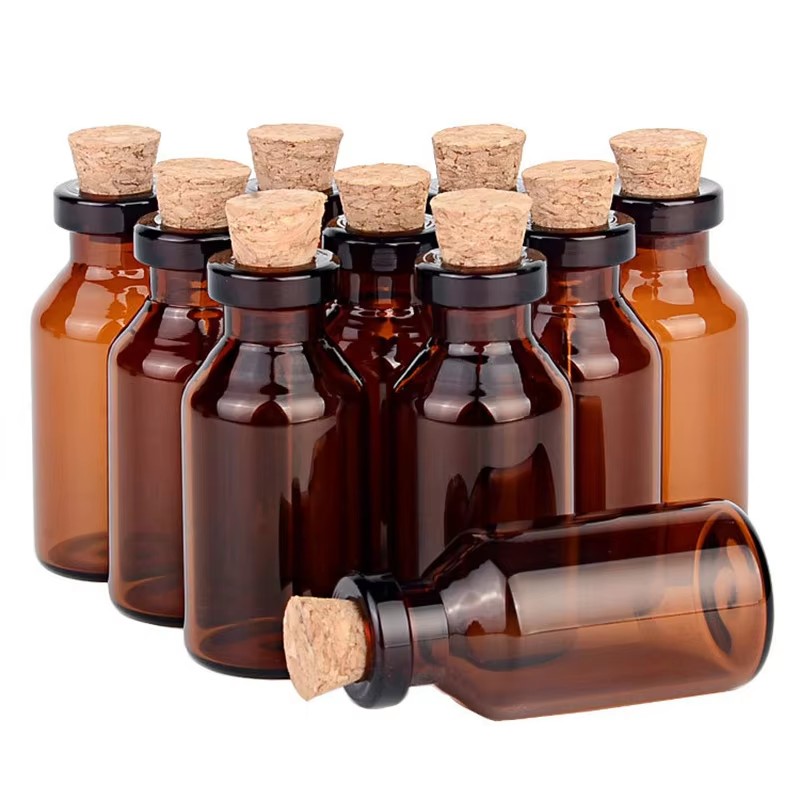 200pcs Small Amber Glass Bottl - Art Craft Zoo recensie en prijs