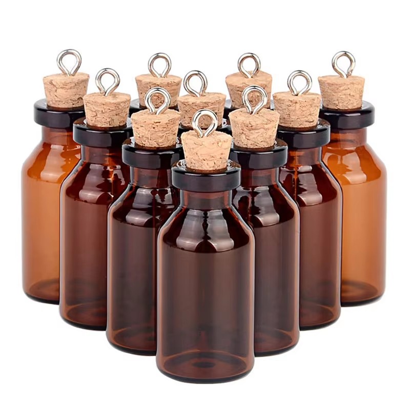 200pcs Small Amber Glass Bottl - Art Craft Zoo recensie en prijs